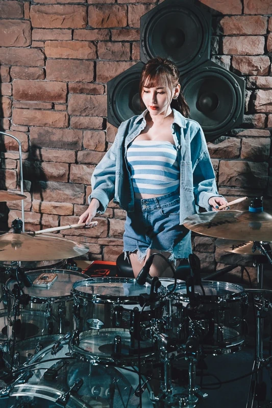 chichi yen drum006 鼓手嚴琪琪