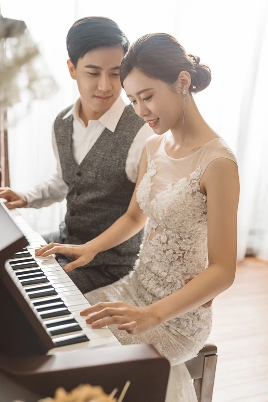 piano wedding 2 婚紗寫真-愛琴懸崖